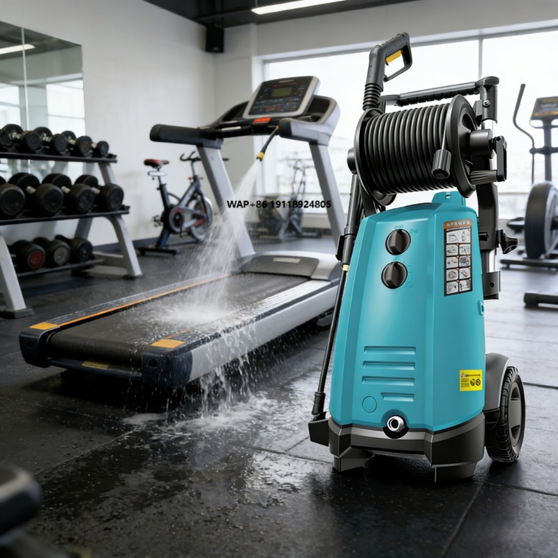 Sports Equipment And Facilities - เครื่องฉีดน้ำแรงดันสูง 220V 135 บาร์ เสียงเบา สำหรับอุปกรณ์กีฬา/เครื่องจักรโรงงาน/สิ่งอำนวยความสะดวกในสนามกีฬา