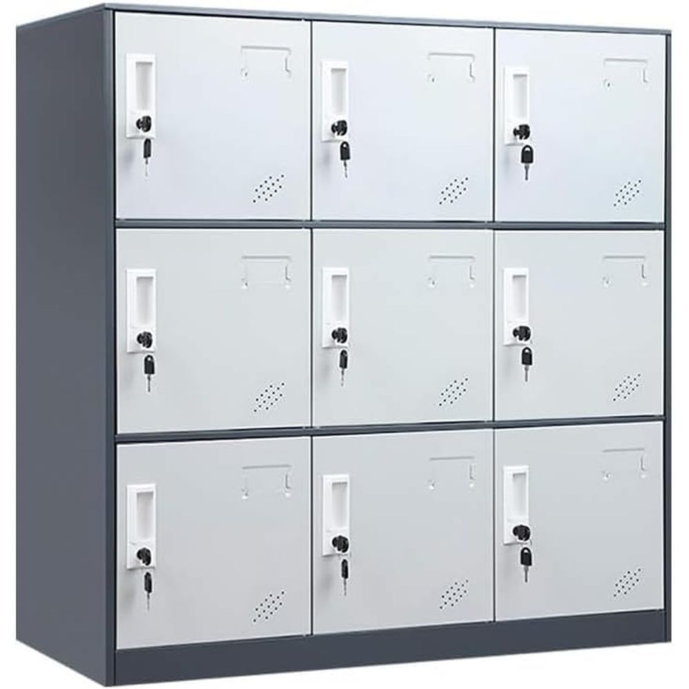 Sports Equipment Locker - ตู้เก็บของโลหะหรือตู้เก็บของสำนักงาน, บ้าน, ยิม, ตู้เหล็กสำหรับเก็บของ, ของเล่น, รองเท้า