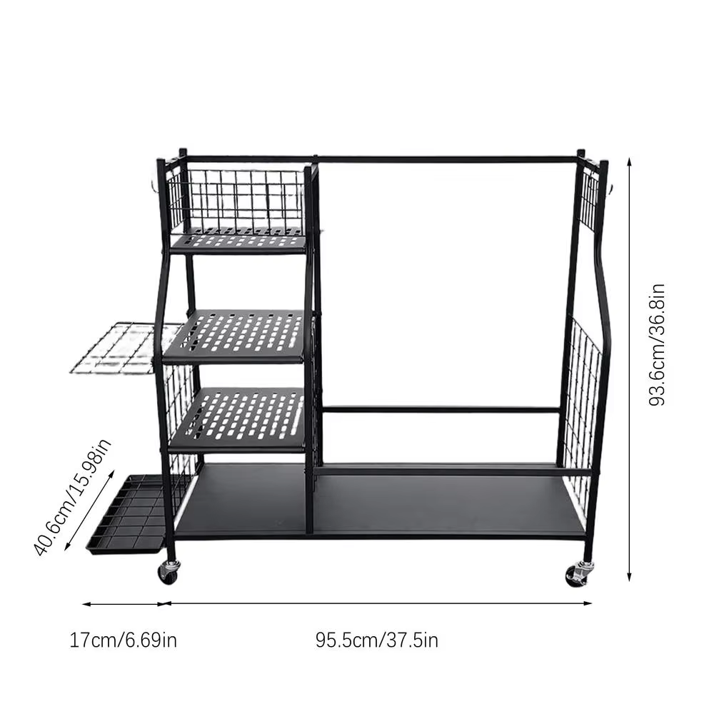 ถุงกอล์ฟจัดเก็บโรงรถออแกไนเซอร - Sports Equipment Garage Organizer บทวิจารณ์และราคา