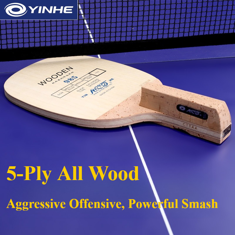 ไม้ปิงปอง YINHE 985 แบบญี่ปุ่น - Table Tennis Paddle บทวิจารณ์และราคา