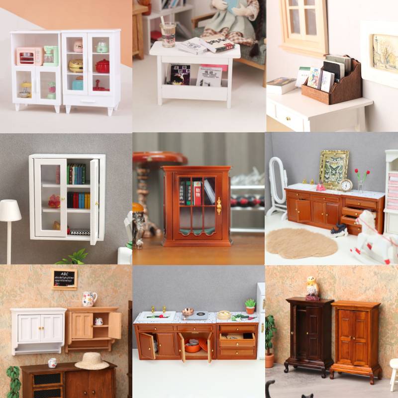 1:12 Dollhouse Miniature สีขาว - Sports Equipment Locker บทวิจารณ์และราคา