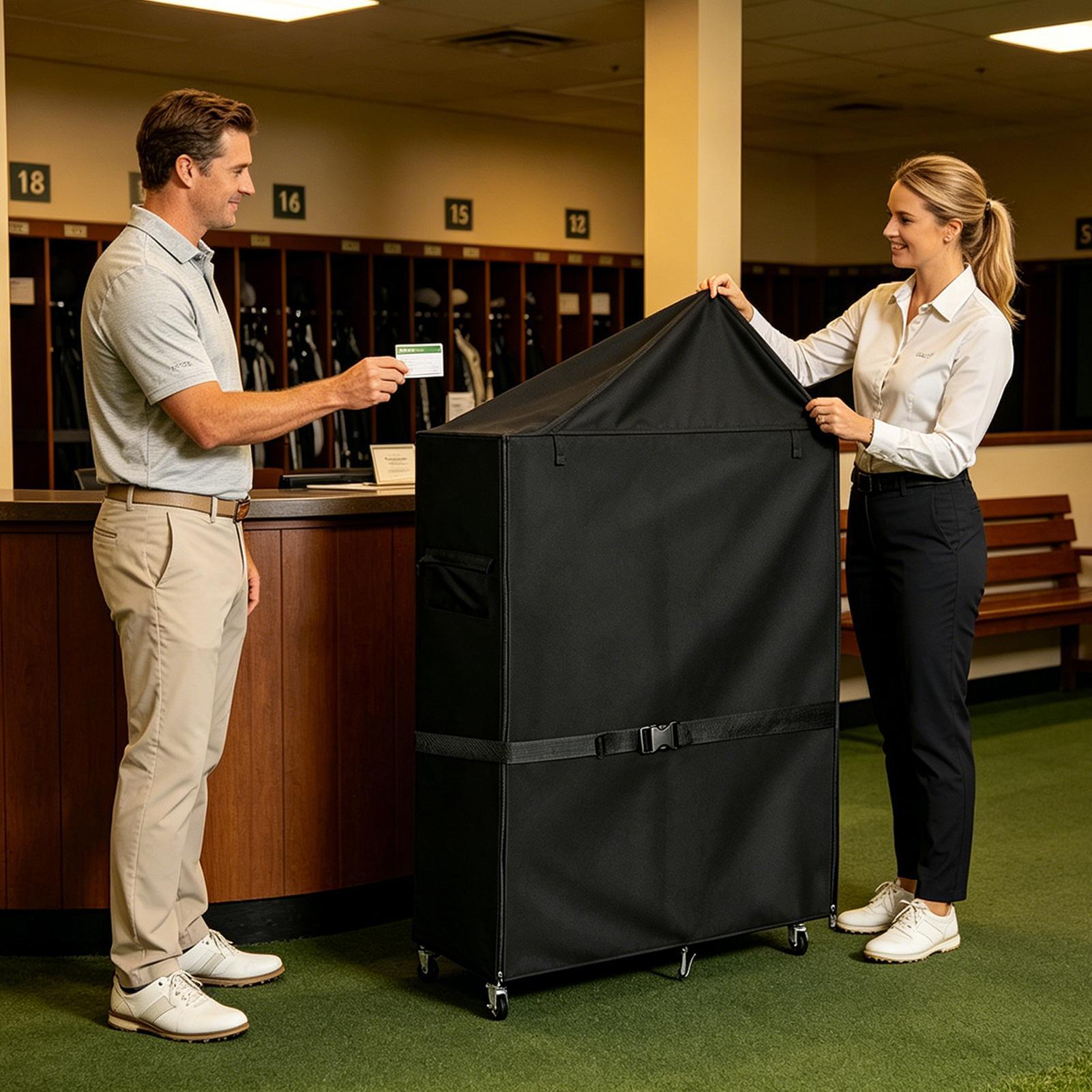 ฝาครอบขาตั้งถุงกอล์ฟ อ็อกซ์ฟอร - Sports Equipment Garage Organizer บทวิจารณ์และราคา