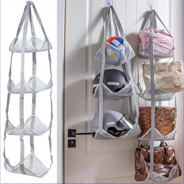 ที่เก็บลูกบอลแบบแขวน ผ้าอ็อกซ์ - Sports Equipment Garage Organizer บทวิจารณ์และราคา