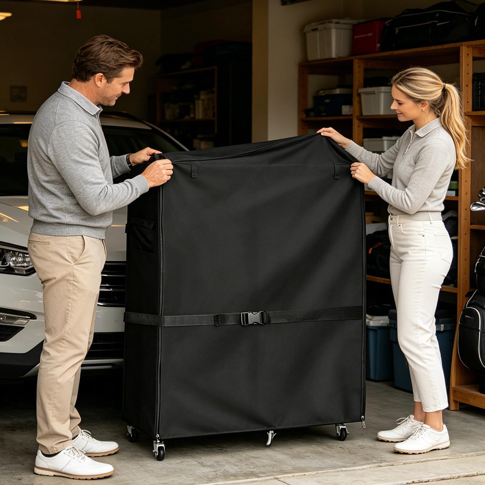 ที่คลุมแร็คเก็บอุปกรณ์กอล์ฟ ผ้ - Sports Equipment Garage Organizer บทวิจารณ์และราคา