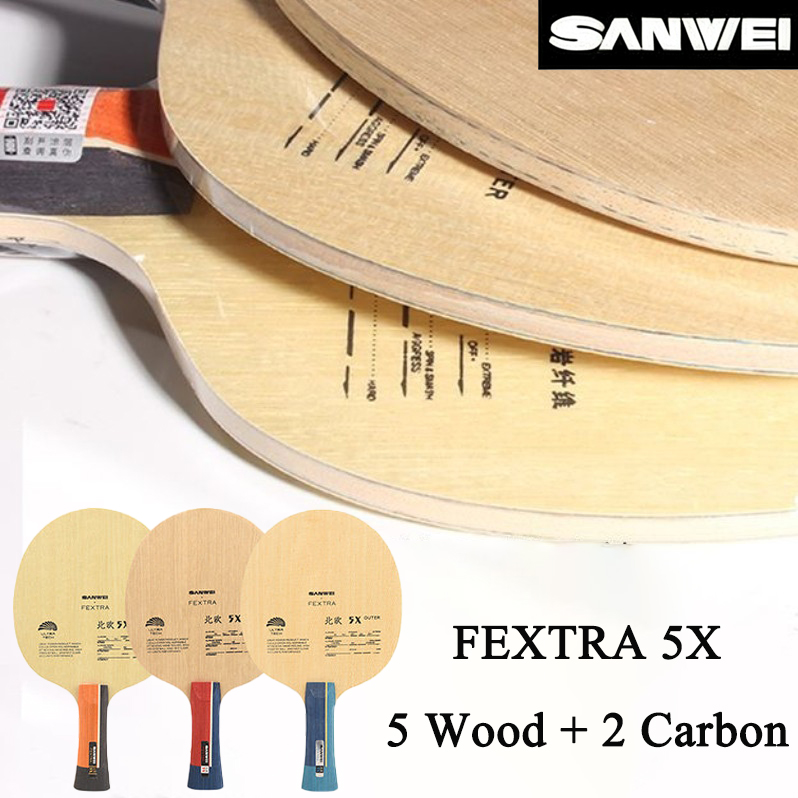 ไม้ปิงปอง SANWEI FEXTRA 5X สีน - Table Tennis Paddle บทวิจารณ์และราคา