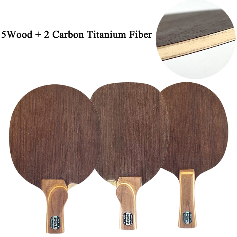 ไม้ปิงปองแบบจีน/ญี่ปุ่น 5 ชั้น - Table Tennis Paddle บทวิจารณ์และราคา